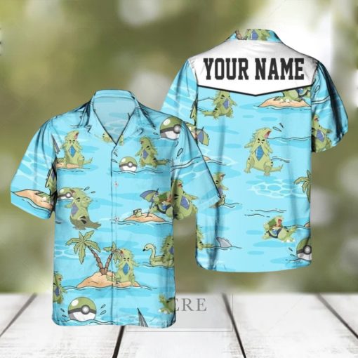 Personalized Pokemon Tyranitar Hawaiian Shirt For Men And Women