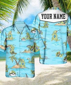 Personalized Pokemon Tyranitar Hawaiian Shirt For Men And Women