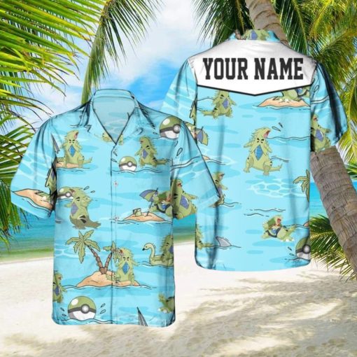 Personalized Pokemon Tyranitar Hawaiian Shirt For Men And Women