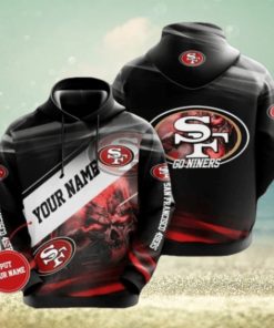 Personalized San Francisco 49Ers No1726 Custom Hoodie 3D Sweatshirt Tshirt Football Gift