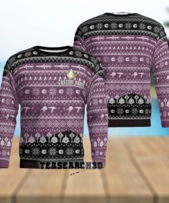 Personalized Star Trek The Next Generation Ugly Christmas Sweater