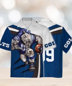 Personalized Unisex Hawaiian Shirt Indianapolis Colts Football Team 3D Apparel For Men Women