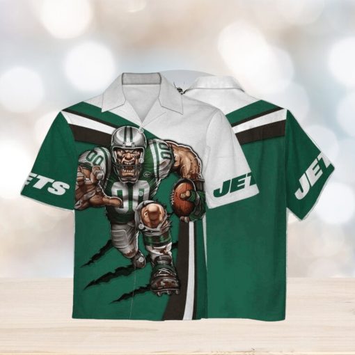 Personalized Unisex Hawaiian Shirt New York Jets Football Team 3D Apparel For Men Women