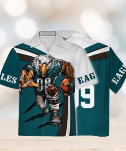 Personalized Unisex Hawaiian Shirt Philadelphia Eagles Football Team 3D Apparel For Men Women