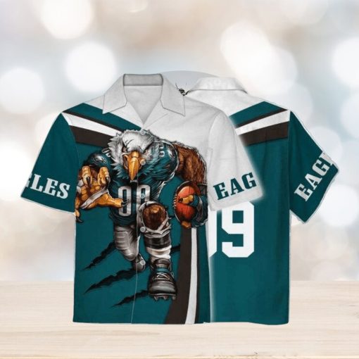 Personalized Unisex Hawaiian Shirt Philadelphia Eagles Football Team 3D Apparel For Men Women