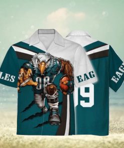 Personalized Unisex Hawaiian Shirt Philadelphia Eagles Football Team 3D Apparel For Men Women