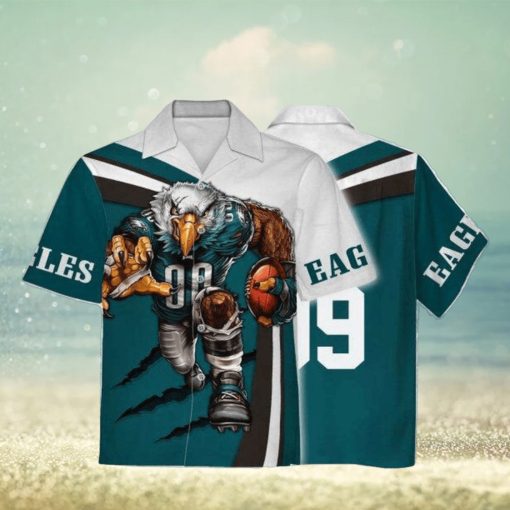 Personalized Unisex Hawaiian Shirt Philadelphia Eagles Football Team 3D Apparel For Men Women