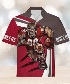 Personalized Unisex Hawaiian Shirt Tampa Bay Buccaneers Football Team 3D Apparel For Men Women