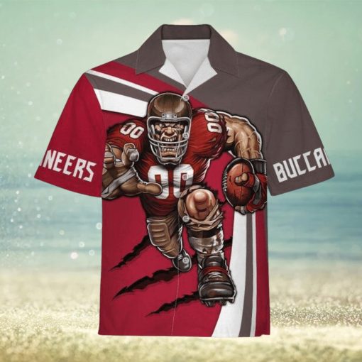 Personalized Unisex Hawaiian Shirt Tampa Bay Buccaneers Football Team 3D Apparel For Men Women