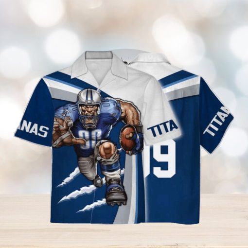 Personalized Unisex Hawaiian Shirt Tennessee Titans Football Team 3D Apparel For Men Women