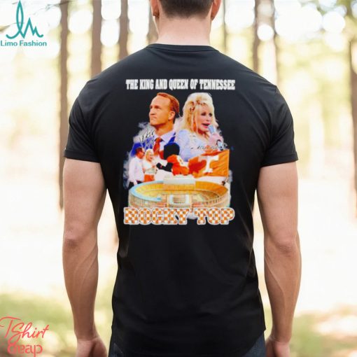 Peyton Manning Dolly Parton Rocky Top the King and Queen of Tennessee shirt