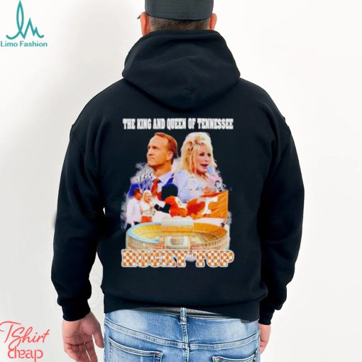 Peyton Manning Dolly Parton Rocky Top the King and Queen of Tennessee shirt