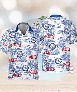 Philadelphia 76Ers National Basketball Association Hawaiian Shirt Gift For Fans