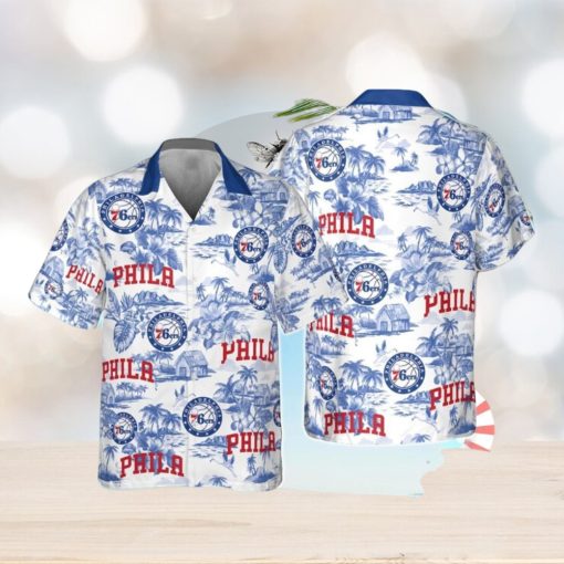 Philadelphia 76Ers National Basketball Association Hawaiian Shirt Gift For Fans