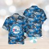 Chicago Bears Baby Yoda Short Sleeve Button Up Tropical Hawaiian Shirt