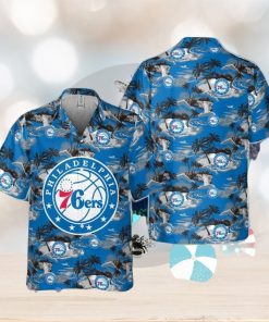 Philadelphia 76Ers National Basketball Association Hawaiian Shirt