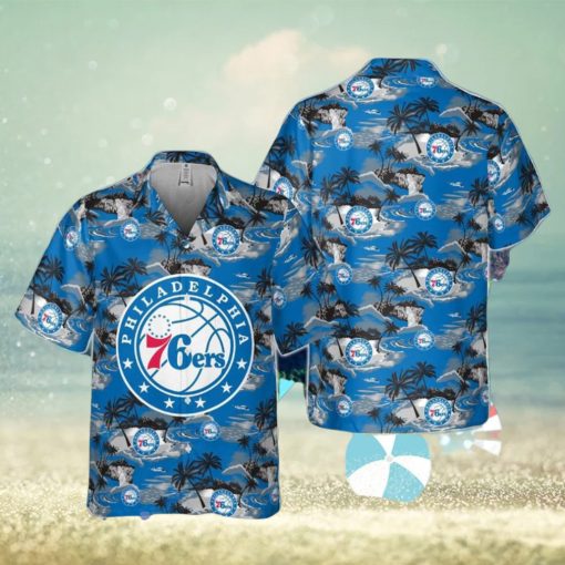 Philadelphia 76Ers National Basketball Association Hawaiian Shirt