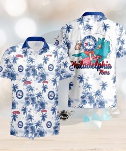 Philadelphia 76Ers National Basketball Hawaiian Shirt Association