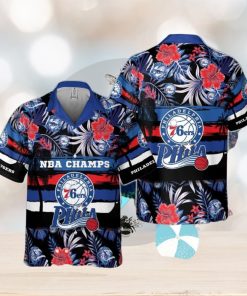 Philadelphia 76Ers National Basketball Hawaiian Shirt