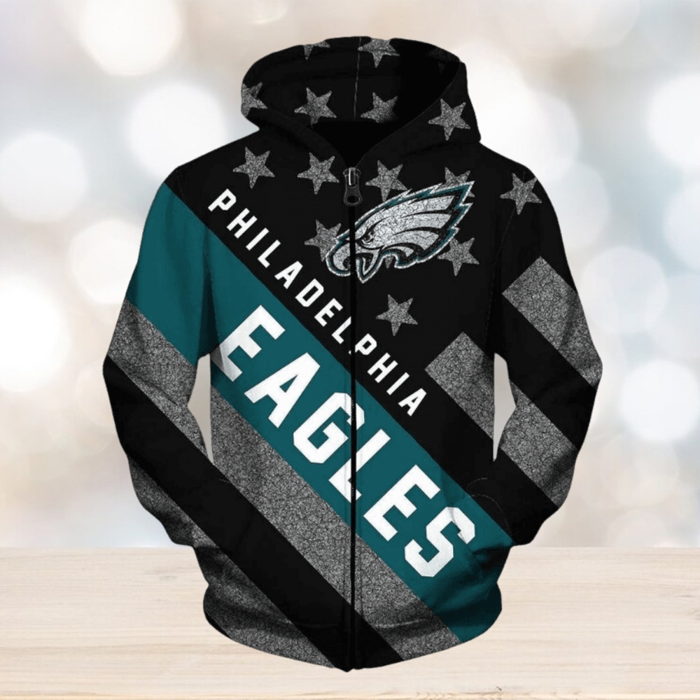 Philadelphia Eagles 3D Printed Hoodie Ver 6 Philadelphia Eagles 3D Printed Hoodie Ver 6