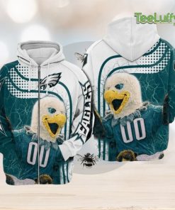 Philadelphia Eagles 3D Printed Hoodie Ver 86