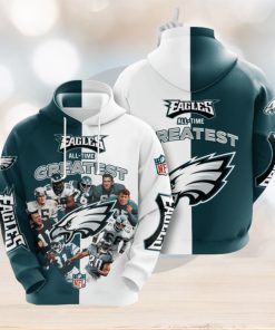 Philadelphia Eagles AOP Hoodie 3D Ver 19