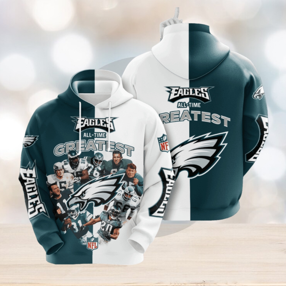 Philadelphia Eagles AOP Hoodie 3D Ver 19 Philadelphia Eagles AOP Hoodie 3D Ver 19