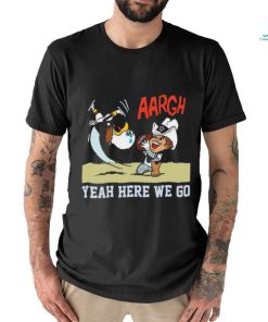 Philadelphia Eagles And Dallas Cowboys Argh Yeah here We Go Mascot Shirt