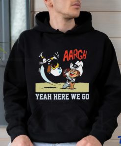 Philadelphia Eagles And Dallas Cowboys Argh Yeah here We Go Mascot Shirt