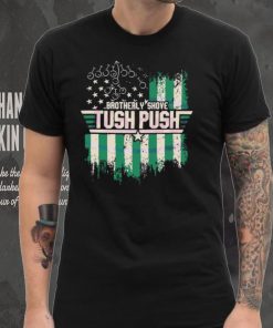 Philadelphia Eagles Brotherly Shove Tush Push vintage t shirt