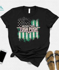 Philadelphia Eagles Brotherly Shove Tush Push vintage t shirt