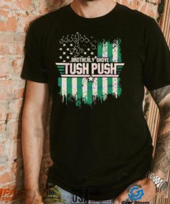 Philadelphia Eagles Brotherly Shove Tush Push vintage t shirt