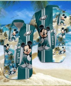 Philadelphia Eagles Mickey Mouse Hawaiian Shirt