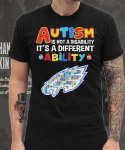 Philadelphia Eagles NFL Autism Is Not A Disability 2024 Shirt