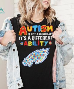 Philadelphia Eagles NFL Autism Is Not A Disability 2024 Shirt