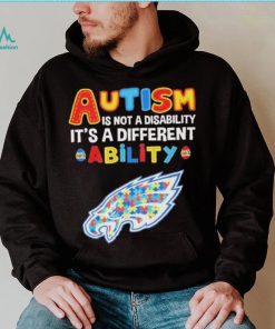 Philadelphia Eagles NFL Autism Is Not A Disability 2024 Shirt