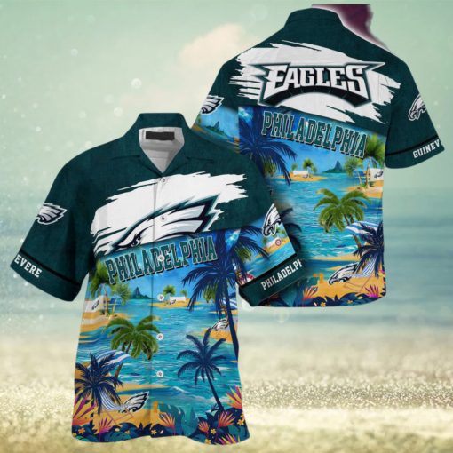 Philadelphia Eagles NFL Customized Summer Hawaii Shirt For Sports Fans