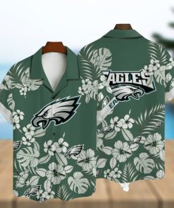 Philadelphia Eagles National Football League 3D AOP Hawaiian Shirt For Fans