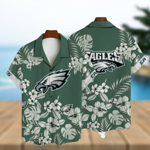 Philadelphia Eagles National Football League 3D AOP Hawaiian Shirt For Fans