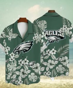 Philadelphia Eagles National Football League 3D AOP Hawaiian Shirt For Fans