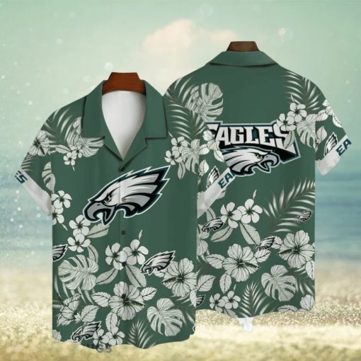 Philadelphia Eagles National Football League 3D AOP Hawaiian Shirt