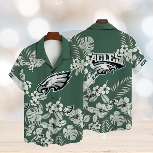 Philadelphia Eagles National Football League 3D AOP Hawaiian Shirt