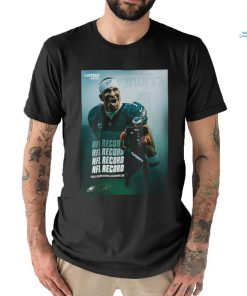 Philadelphia Eagles Player Jalen Hurts Got New NFL Record Of Single Season Rushing Touchdowns NFL Official Poster shirt