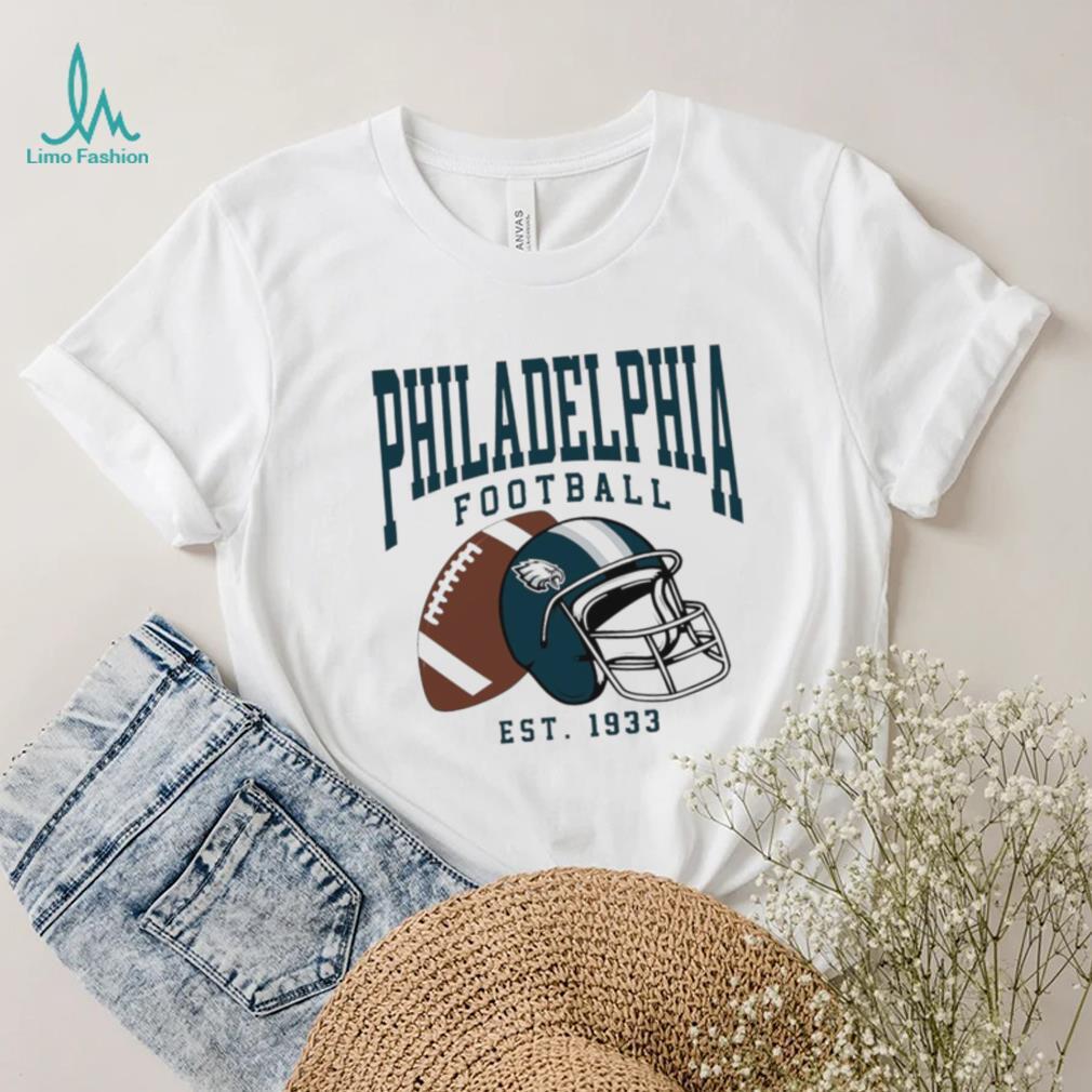Philadelphia Eagles football est. 1933 NFL helmet logo shirt Philadelphia Eagles football est. 1933 NFL helmet logo shirt