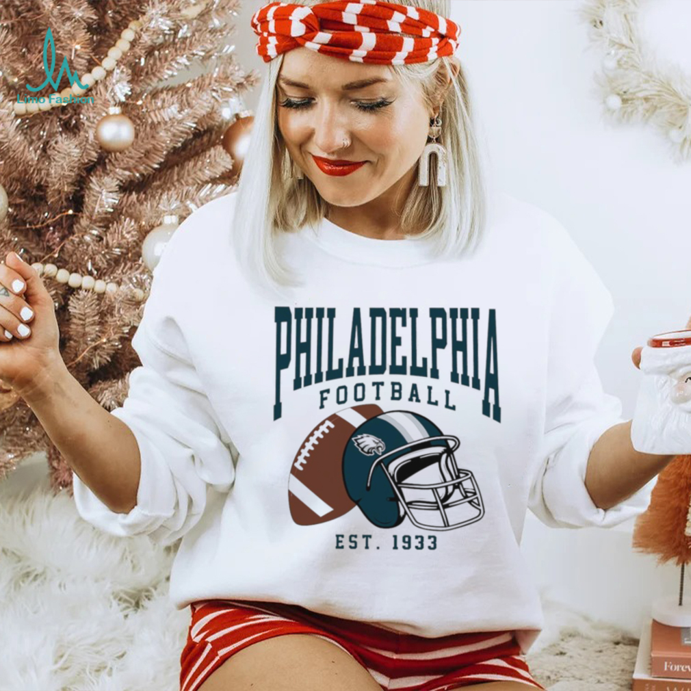 Philadelphia Eagles football est. 1933 NFL helmet logo shirt Philadelphia Eagles football est. 1933 NFL helmet logo shirt