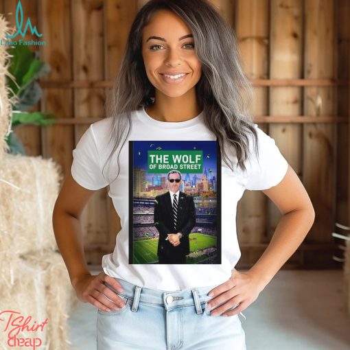 Philadelphia Eagles the wolf of broad street photo shirt
