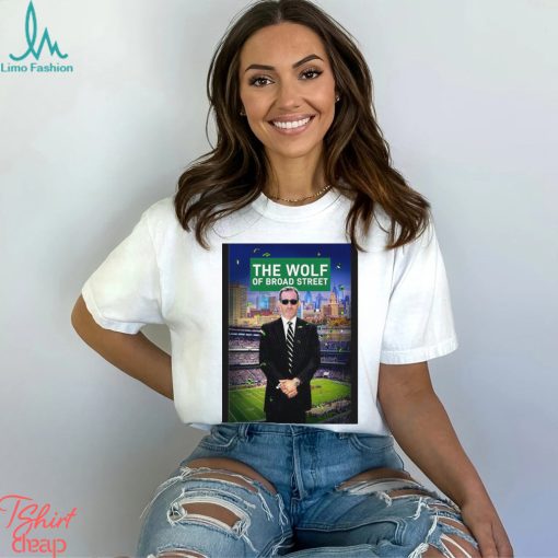 Philadelphia Eagles the wolf of broad street photo shirt