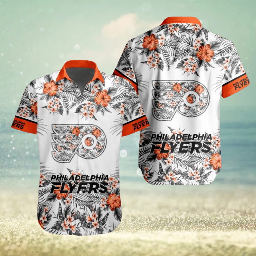 Philadelphia Flyers NHL Team Beach Vibe Hawaiian Shirt Philadelphia Flyers NHL Team Beach Vibe Hawaiian Shirt