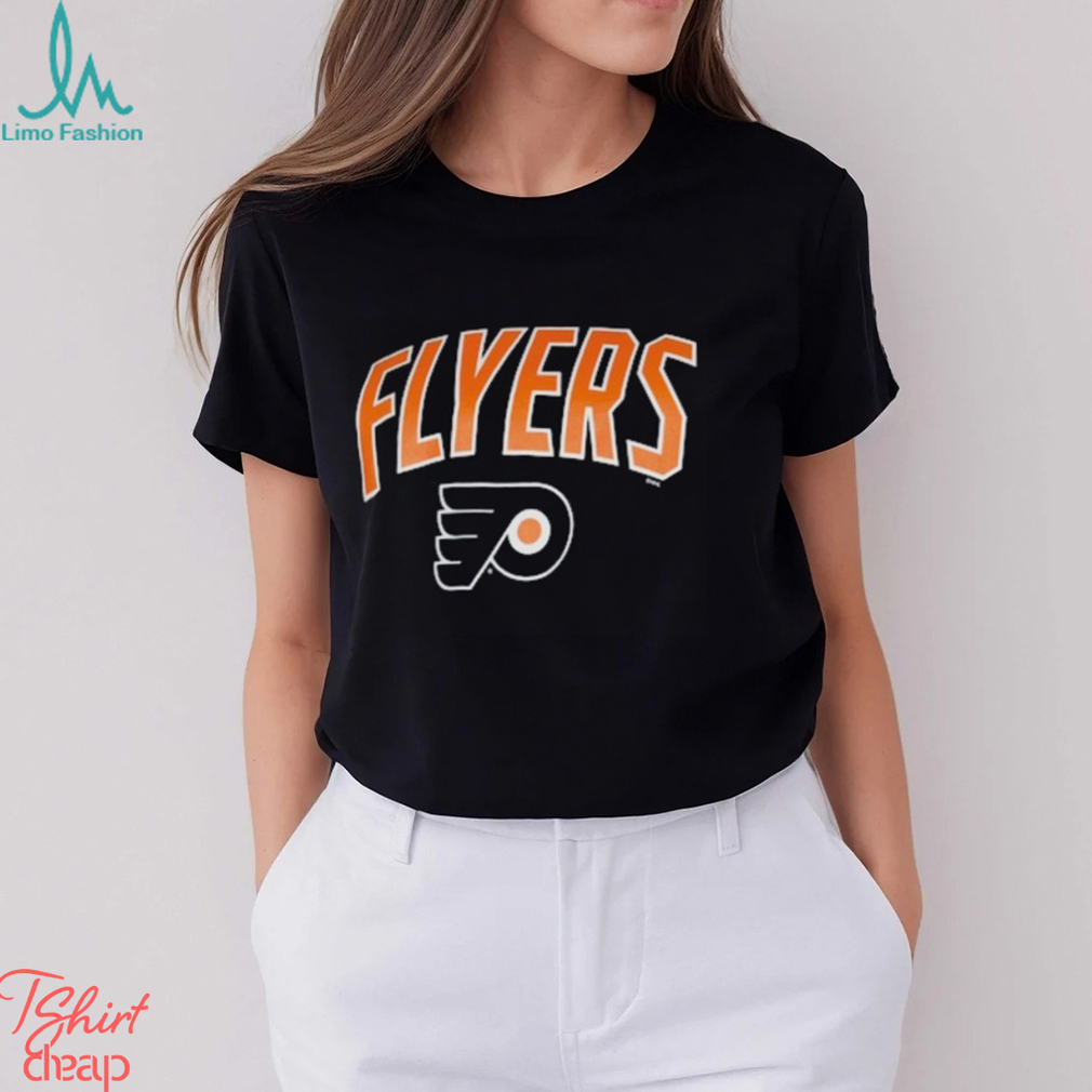 Philadelphia Flyers Profile Big & Tall Arch Over Logo T Shirt Philadelphia Flyers Profile Big & Tall Arch Over Logo T Shirt