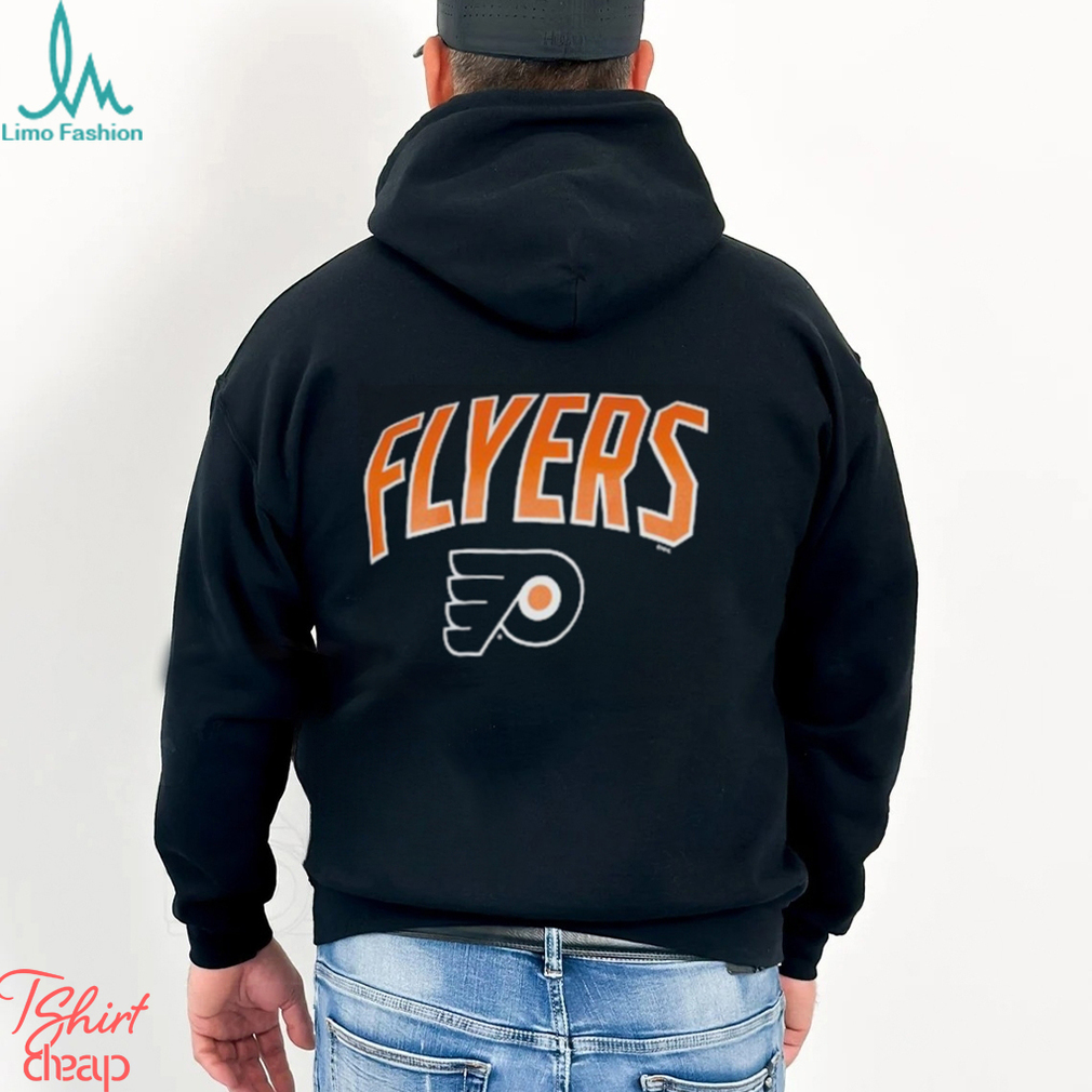 Philadelphia Flyers Profile Big & Tall Arch Over Logo T Shirt Philadelphia Flyers Profile Big & Tall Arch Over Logo T Shirt